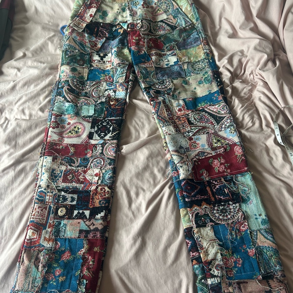 MNML Multicolor Patchwork Pants